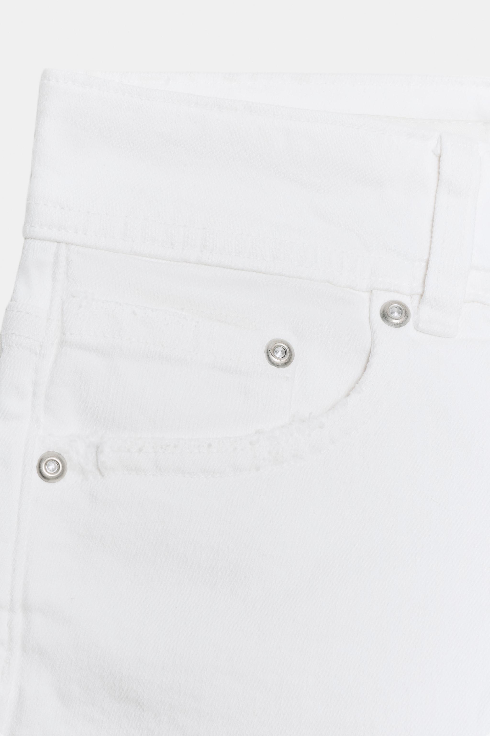 SHORT MINI EN DENIM TRF TAILLE BASSE